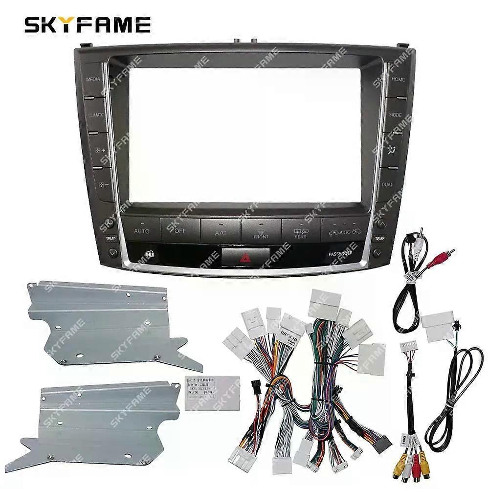 Applies to Car Radio Frame Fascia Adapter Canbus Box Android Dash Fitting Panel Kit For Lexus IS250 IS300 XE20