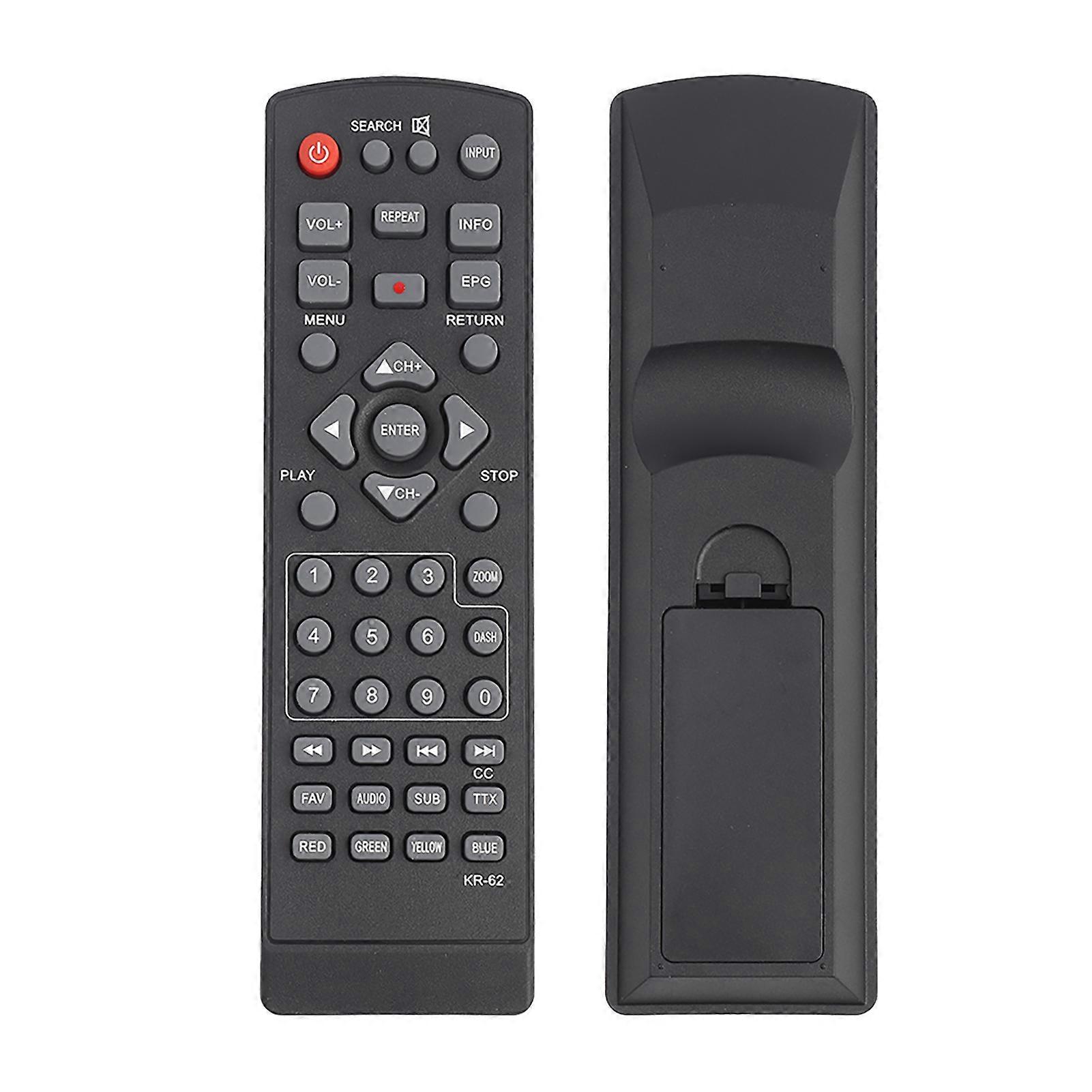Replacement Remote Control for LEADSTAR KR‑62 Digital TV