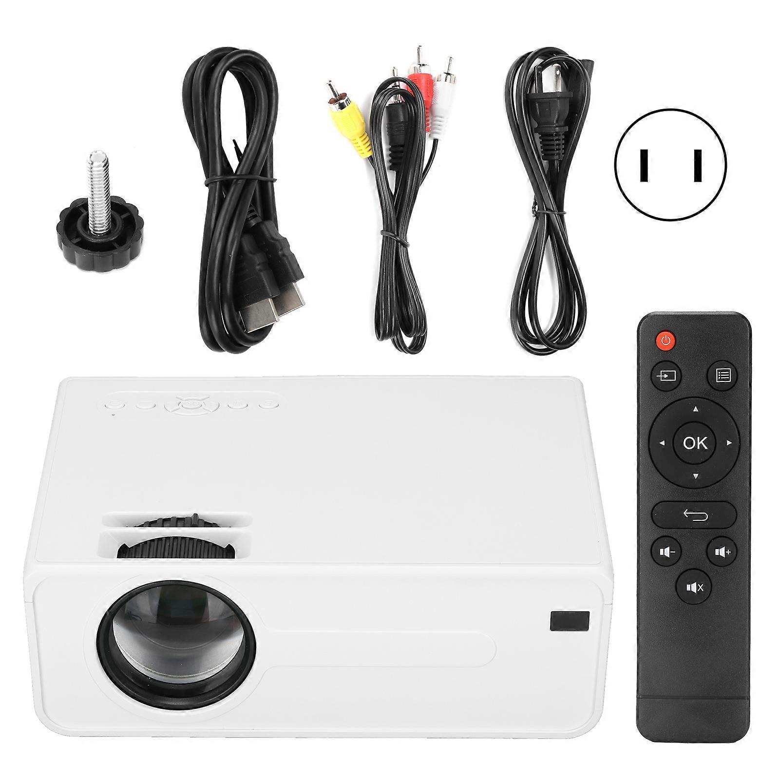 4in Mini Projector Portable HD WiFi LED Projector for iPhone, Android, and Tablets