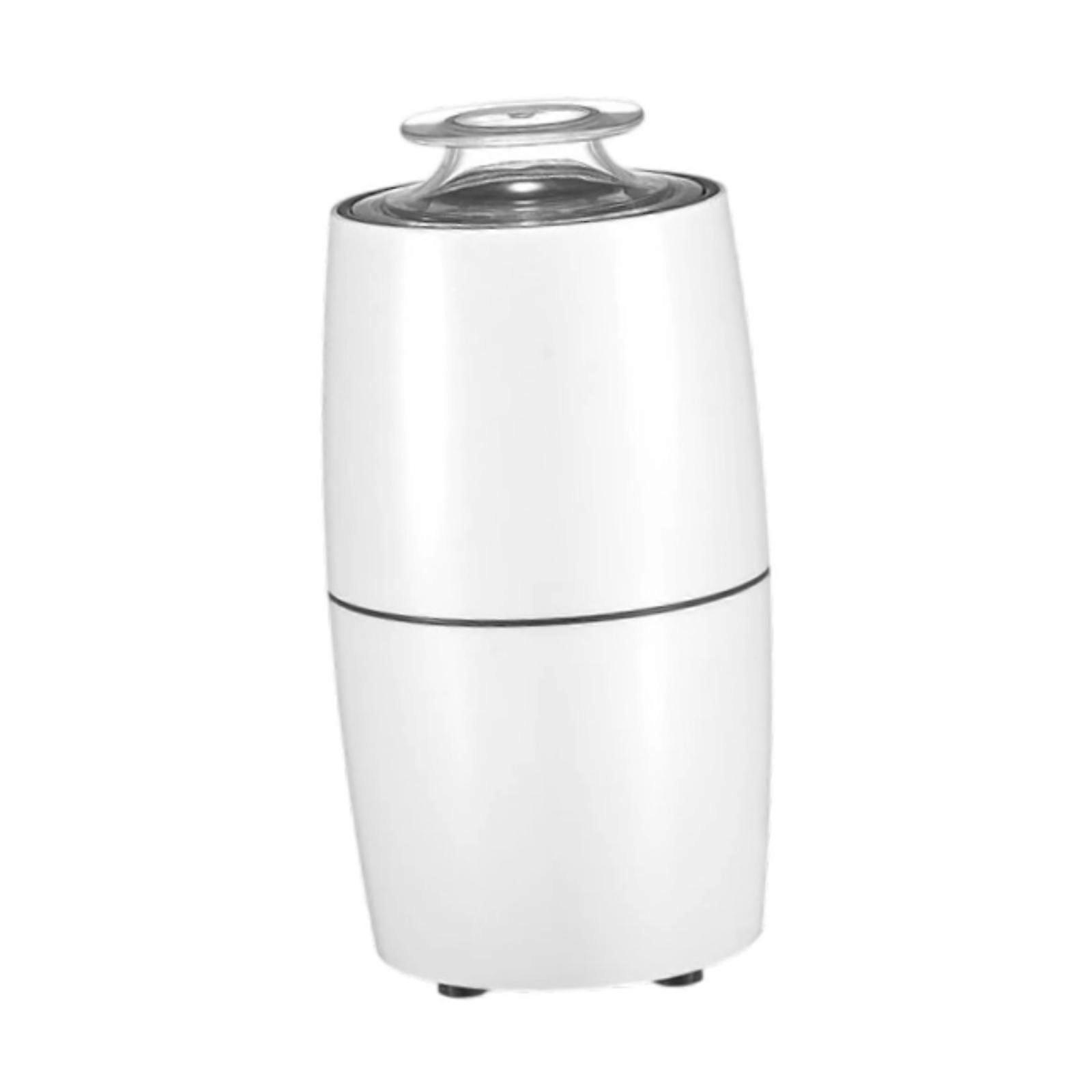 Coffee Bean Grinder Multiuse Automatic Electric Grain Grinder for Home Rices White