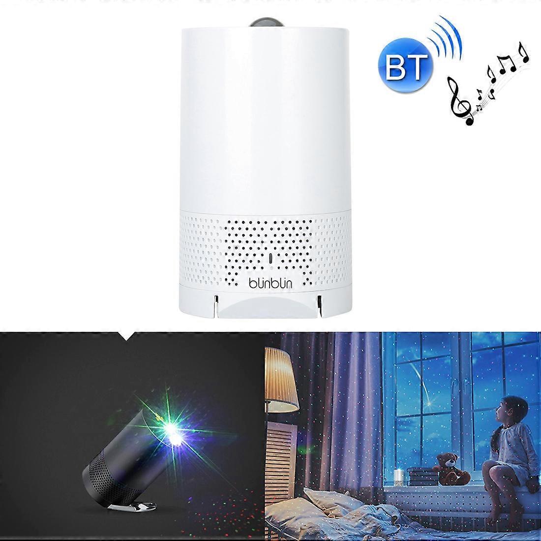 Blinblin Major 1 6W USB Charging Portable RGB Laser Projector Bluetooth Stereo Sound Speaker