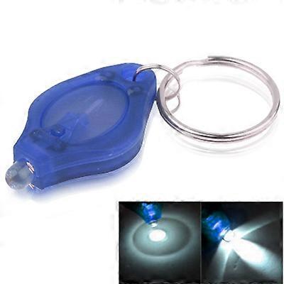 Mini LED Flashlight, White Light, Keychain Function, On/Off Switch & Pressure Switch