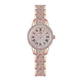 BS Bee Sister FA1501 Damen Diamantuhr Kettenuhr