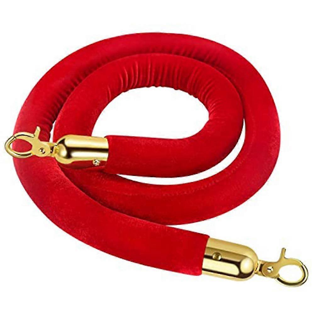 Stanchion Rope Crowd Control Rope Queue Barrier Rope Cordon Lanyard Guard Bar Lanyard