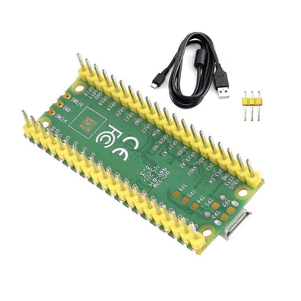 For RPi Pre-Soldered Header RP2040 Chip Microcontroller 133MHz for Beginner