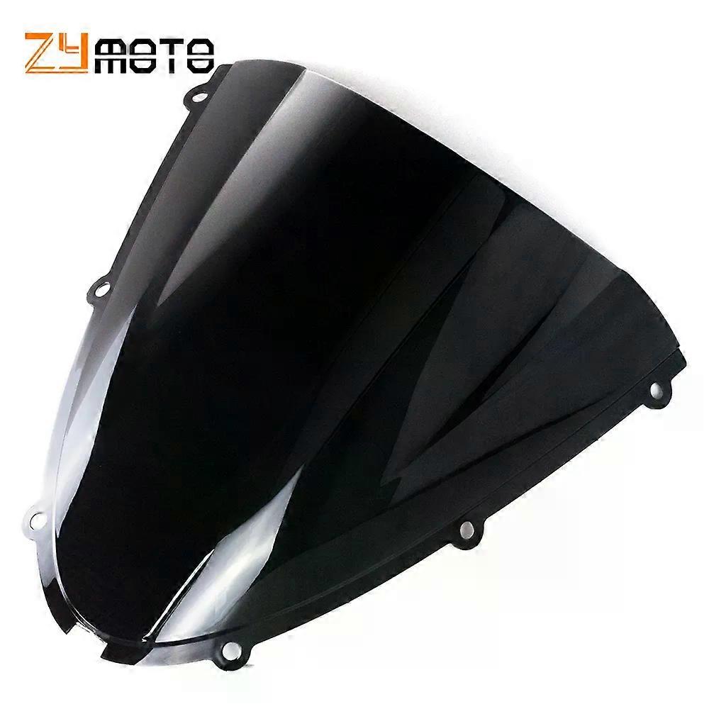 ZX6R ZX636 Motorcycle Windshield Windscreen Double Bubble compatible for ZX6R 6R 636 2005 2006 2007 2008  10R ZX10R 06 07 MAXP