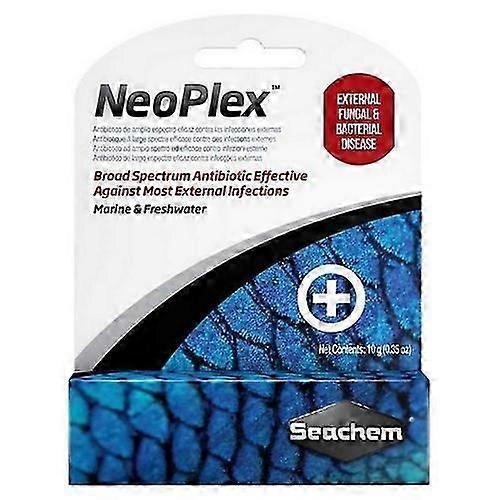 Seachem NeoPlex Broad Spectrum Antibiotic, 10 g (0.35 oz) (Pack of 1)