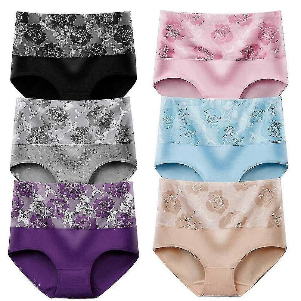 6 pezzi di biancheria intima anti-perdita per donna, pantaloni protettivi anti-perdita per incontinenza
