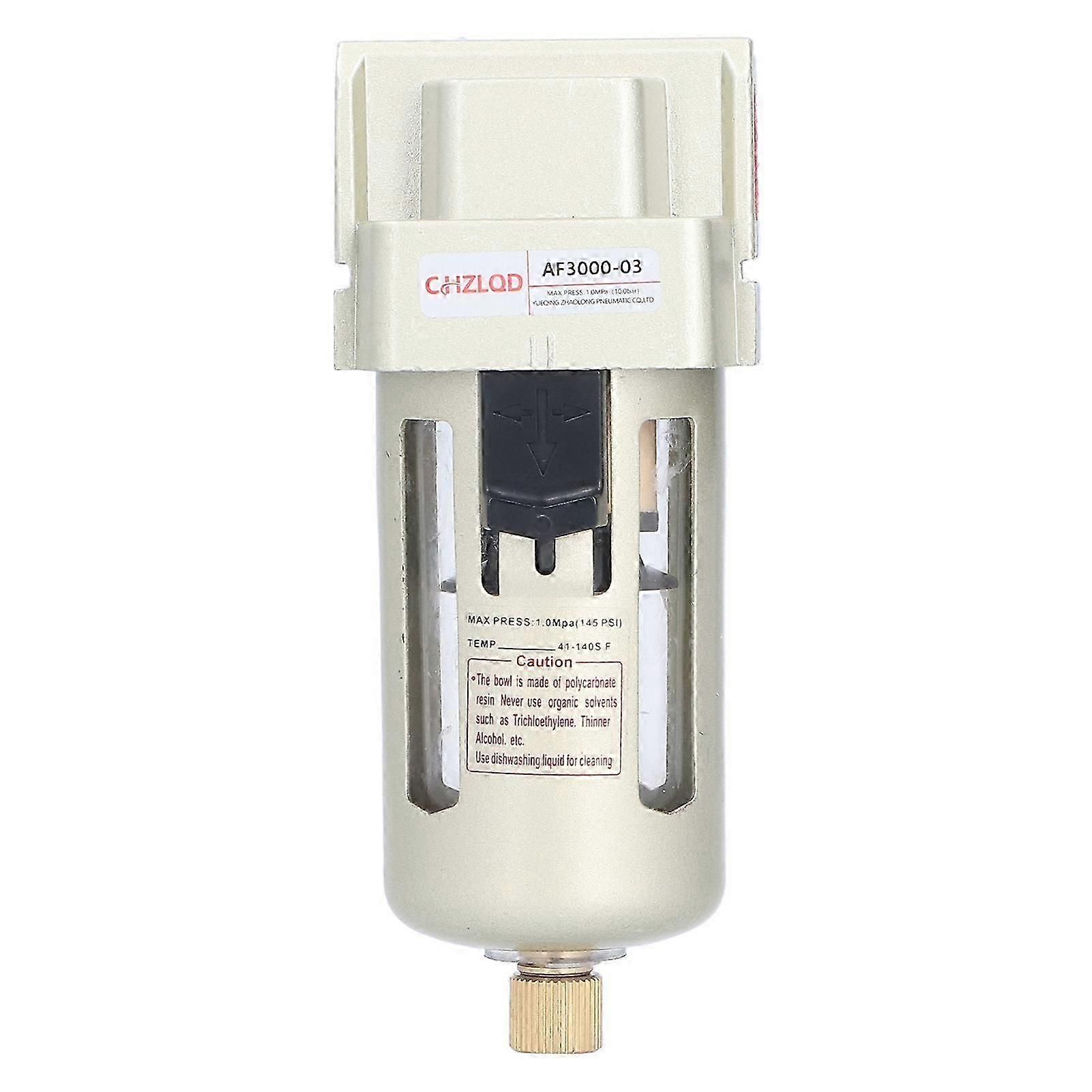 Compressor Water Moisture Trap Cleaner Particulate Air Filter Replacement Single UnitAF3000-03