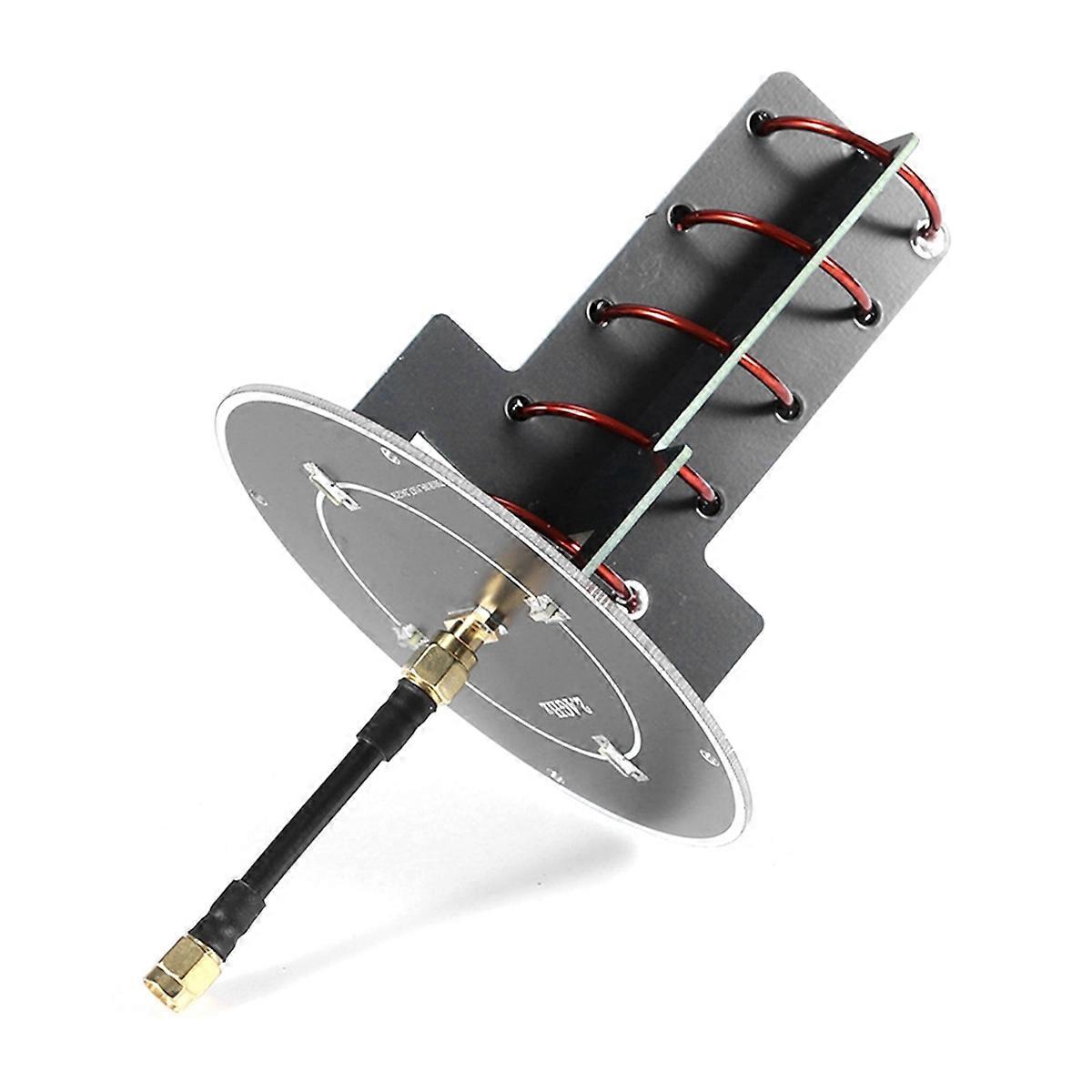 2.4GHz Gain Spiral Directional Antenna Long Range Signal Enhancement Extended Range Antenna Inner Hole Left-Handed