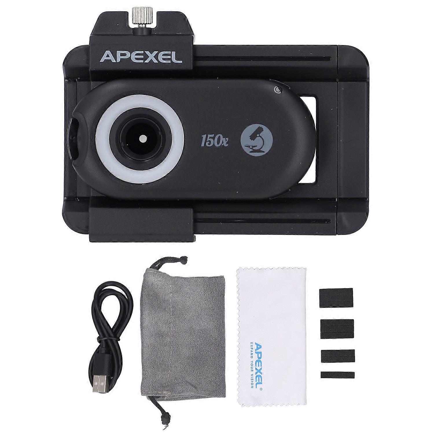 Phone Macro Lens with LED Light CPL Filter Multi Function Lens Clip for IOS for Android Almost All P