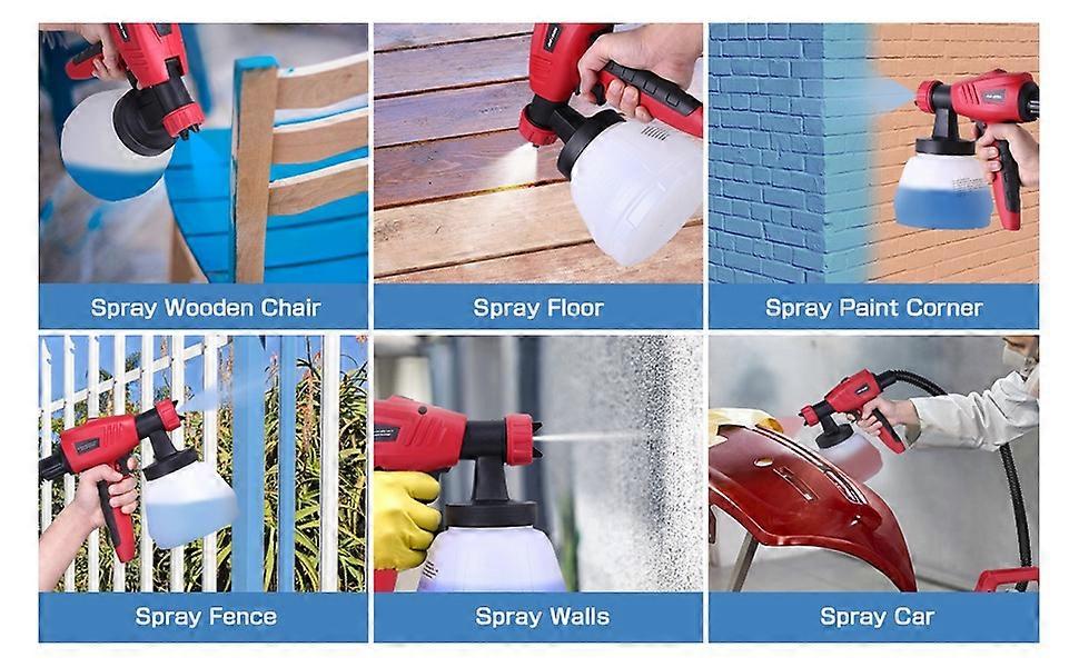 Meterk 800W Paint sprayer UK JS-FB17AI