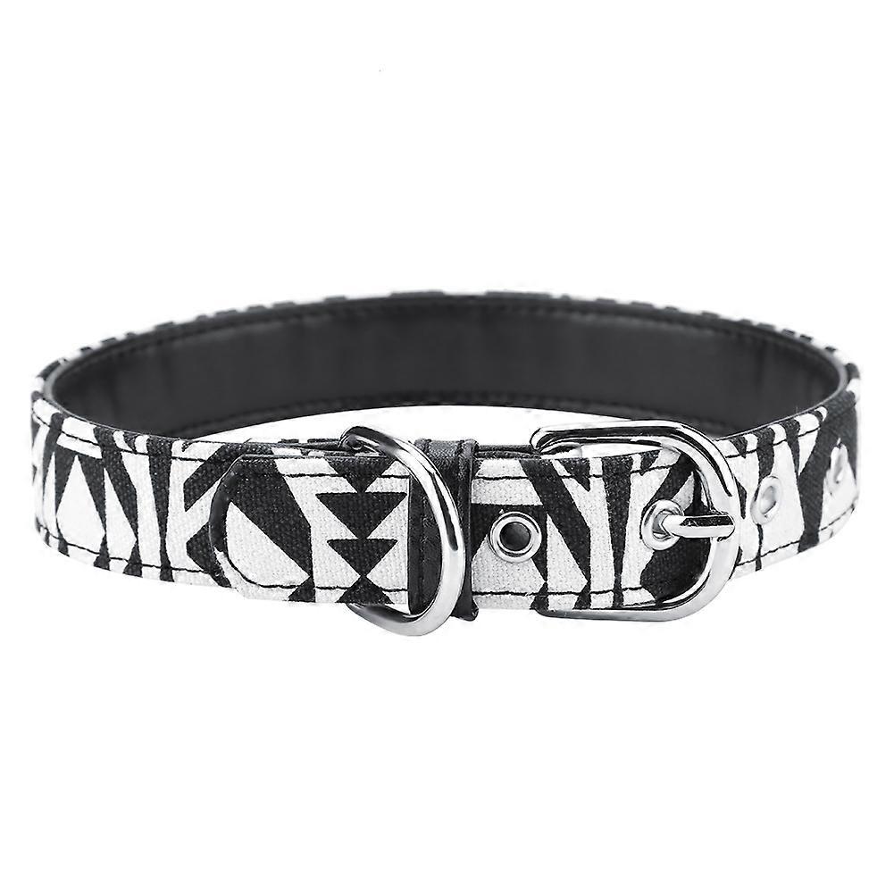 Adjustable Printed Dog Collar