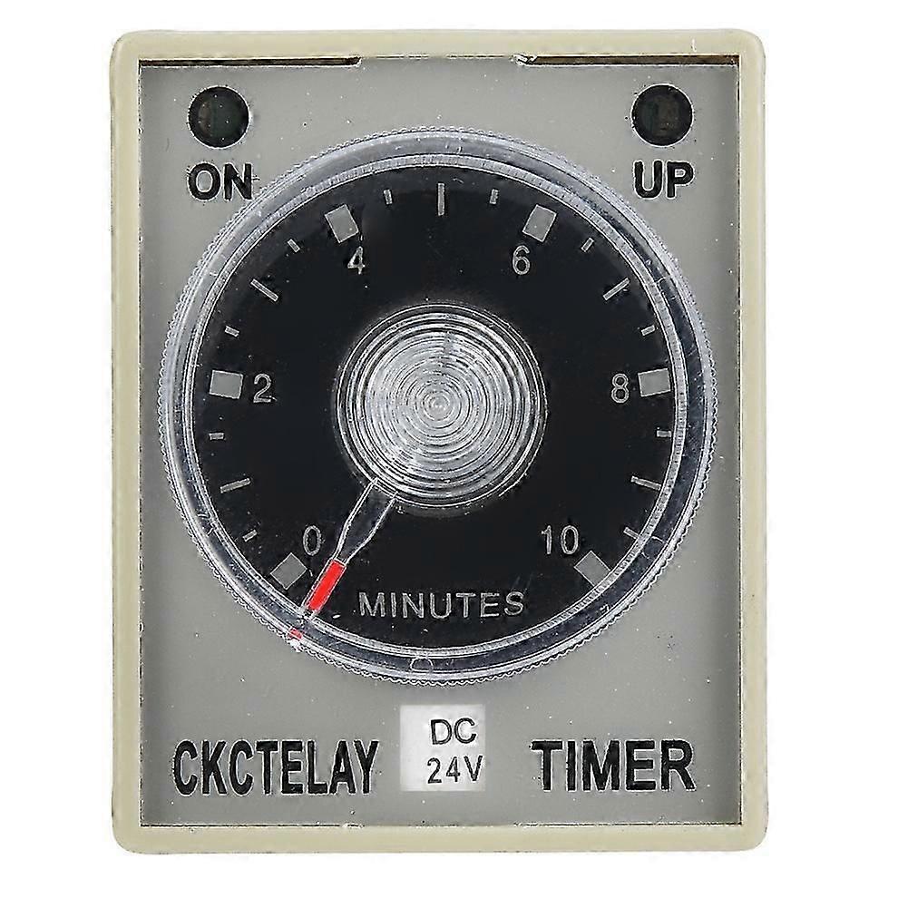 AH3-3 Timer Relay Electronic Type Adjustable Release Delay Type Relay 8 Pins 10Min(24V)