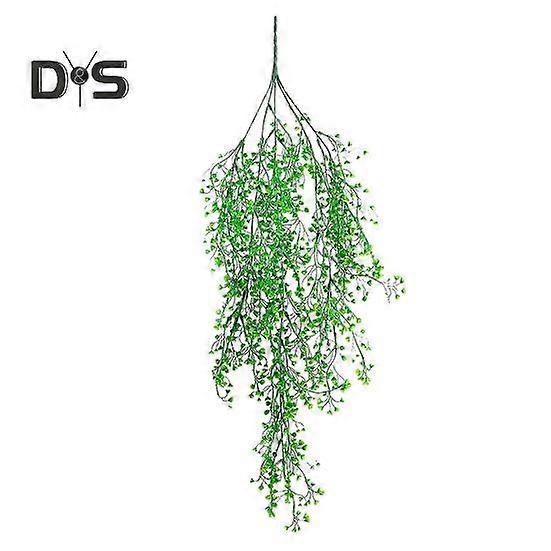 Artificial Vine No Watering Fake Hanging Plant Bright Color Simulated Willow Branch DIY Wedding Wall Art Decor