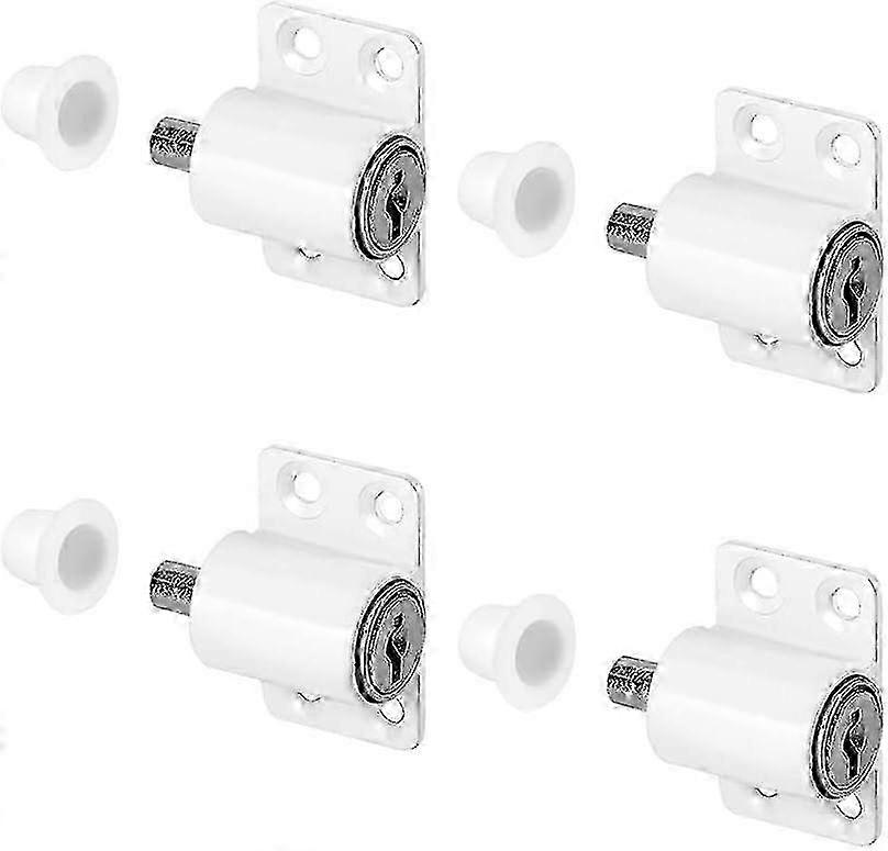 Pieces Door Window Locks, White Sliding Door Lock Set, Window Security Locks for Home and School Use