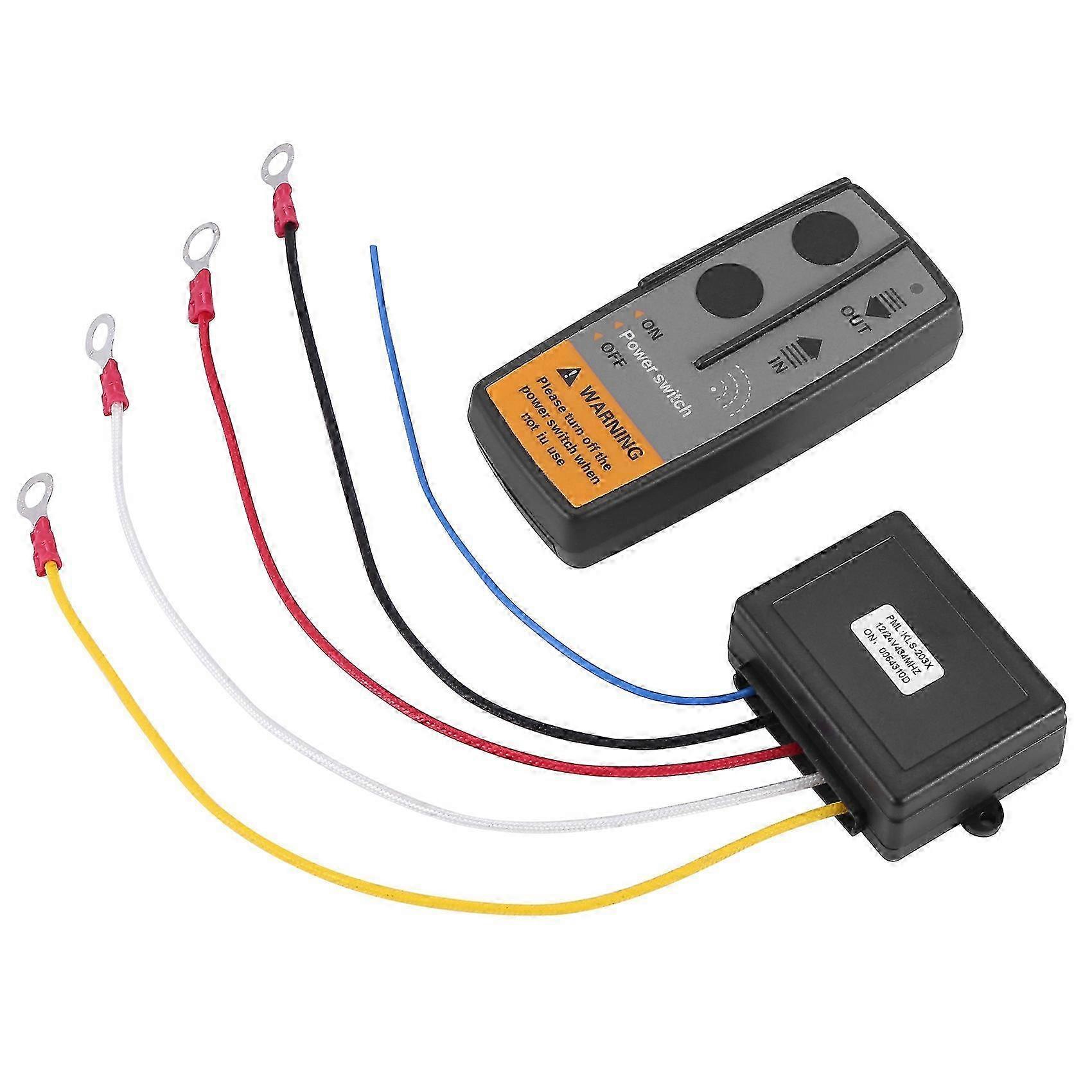 12V Wireless Winch Remote Control Kit Handset For Car ATV SUV UTV Universal Edition