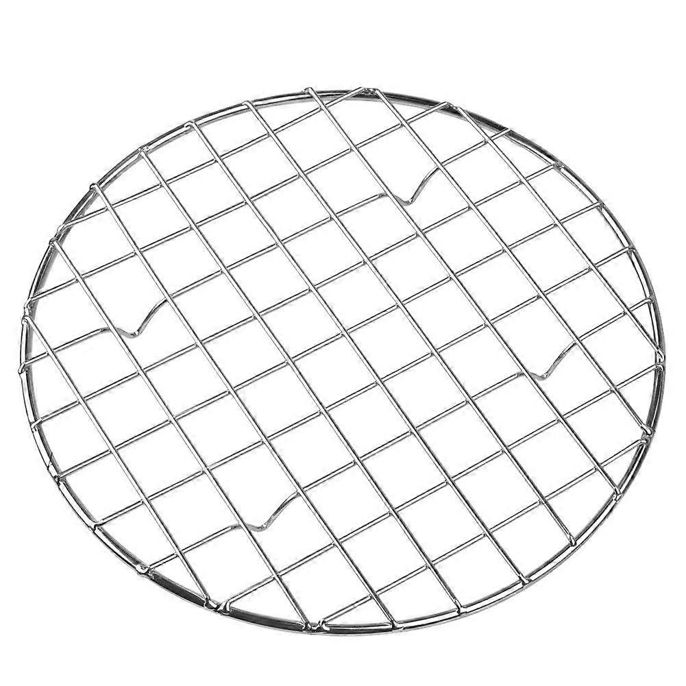304 Stainless Steel Round Grill Wire Rack For Baking Sheets, Cooling Rack For Ribs And Bacon, Sheet Pan Compatible