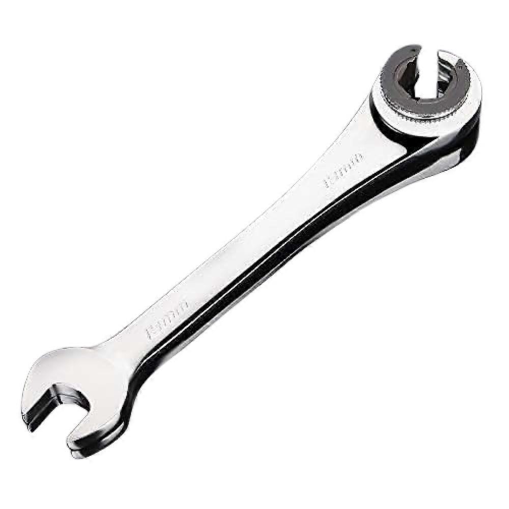 Ratcheting Wrench, Chrome Vanadium Steel, Double Open End