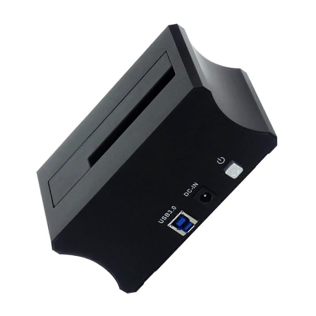 Hard Drive Docking Station Dual Bay USB Plug High Speed Data Transfer Compatible with 2.5/3.5 Inch HDD SSD for Computer