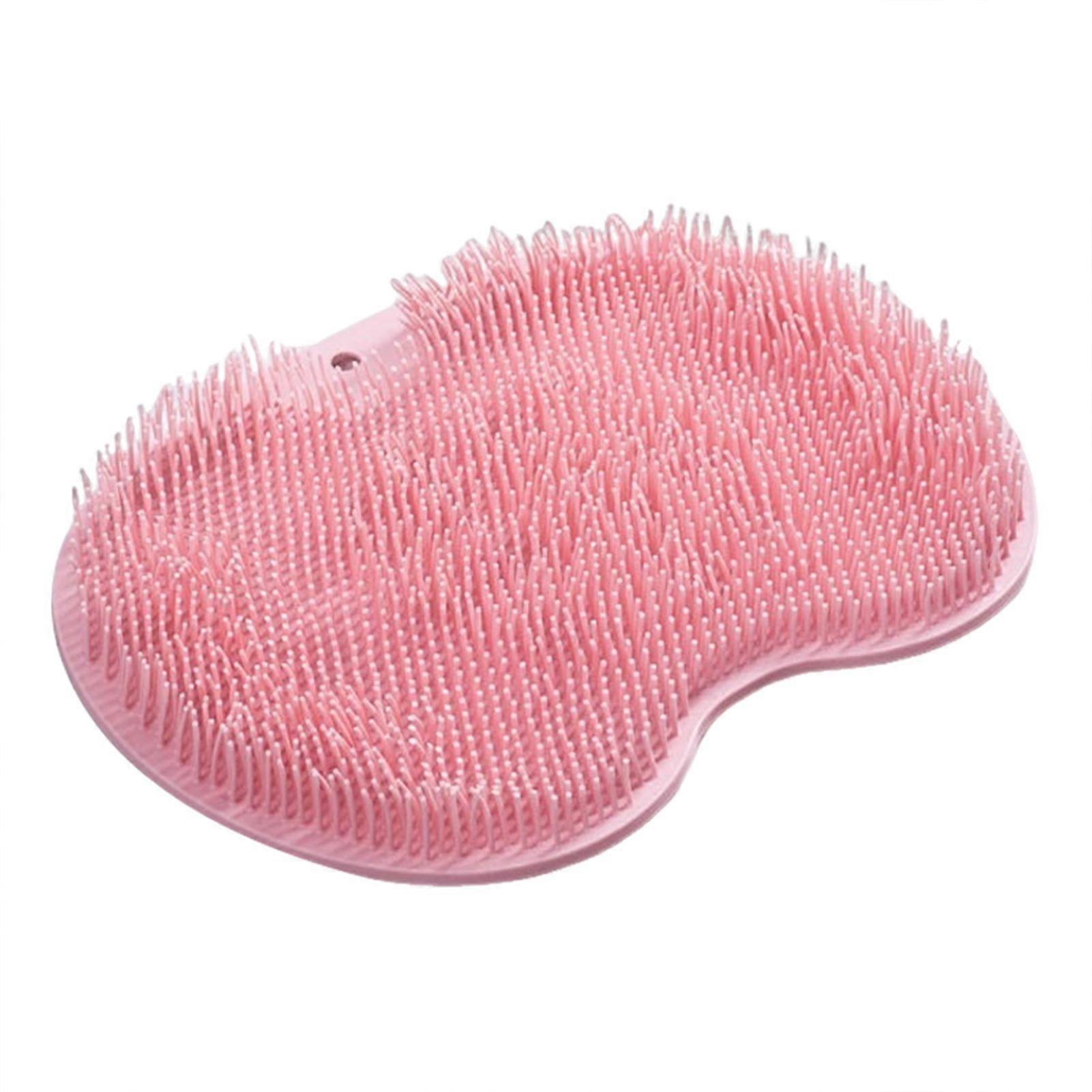 Premium Shower Foot Scrubber Shower Wall Mounted Back Scrubbers Body Massage Pad with Suction Cups