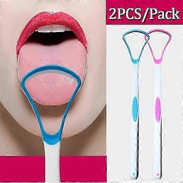 2-delt tungeskrapesett for effektiv munnhygiene