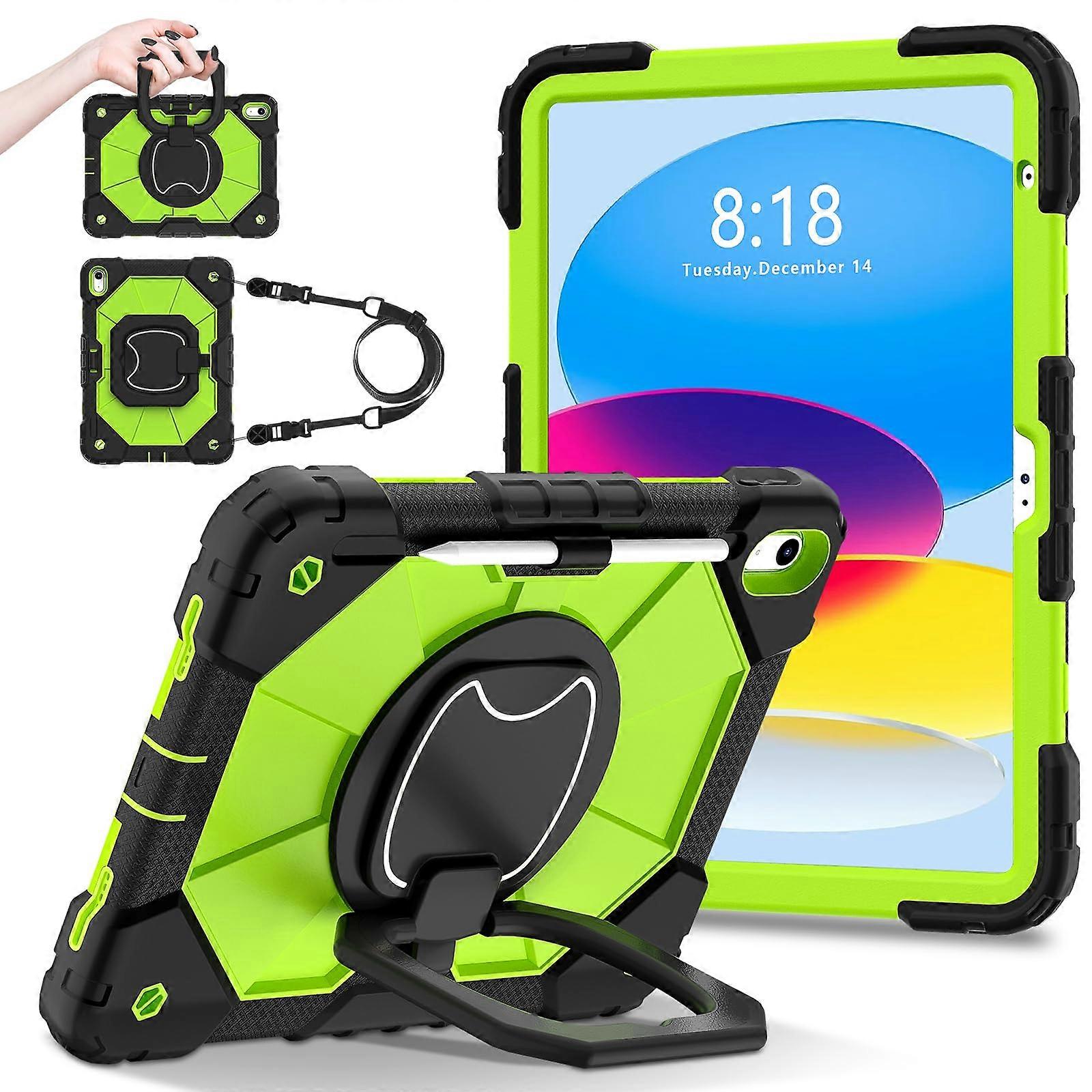 for iPad 10th Generation Case 10.9 Inch -Full Body Protection with Screen Protector