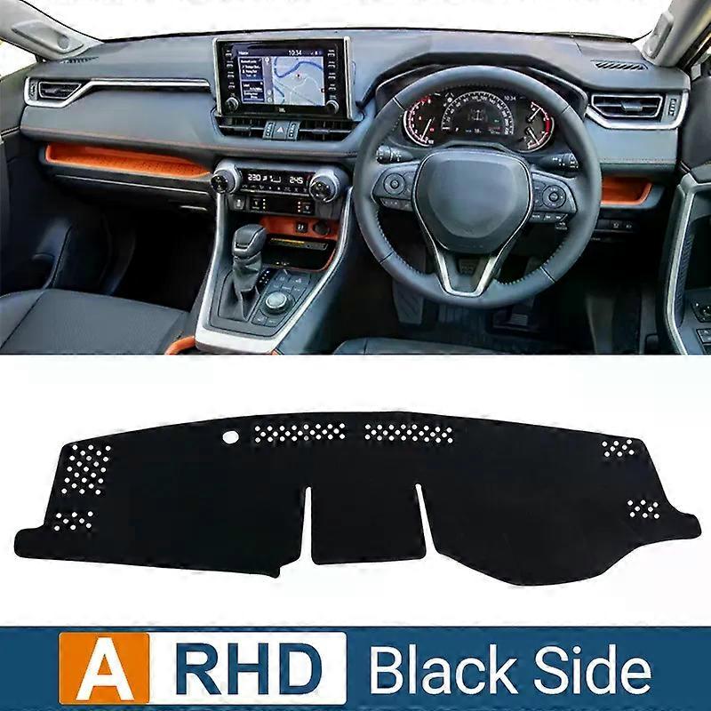 compatible for Toyo-ta RAV4 2019 2020 2021 2022 2023 RAV 4 XA50 Hybrid Car Dashboard Mat Sun Shade Pad Instrument Desk Carpet Accessories