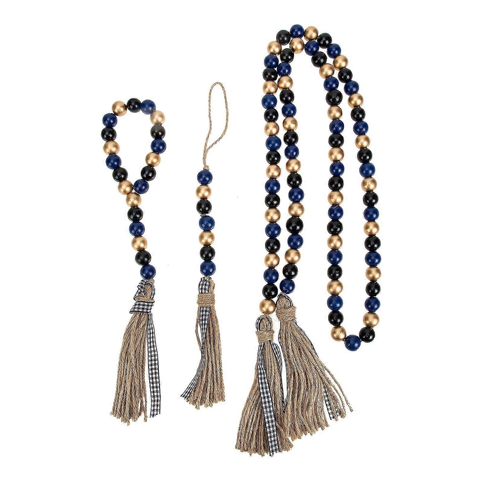 3個ビーズガーランド卒業ガーランドウェディングウォールガーランドファームハウスビーズガーランドグラッドウッドビーズガーランド