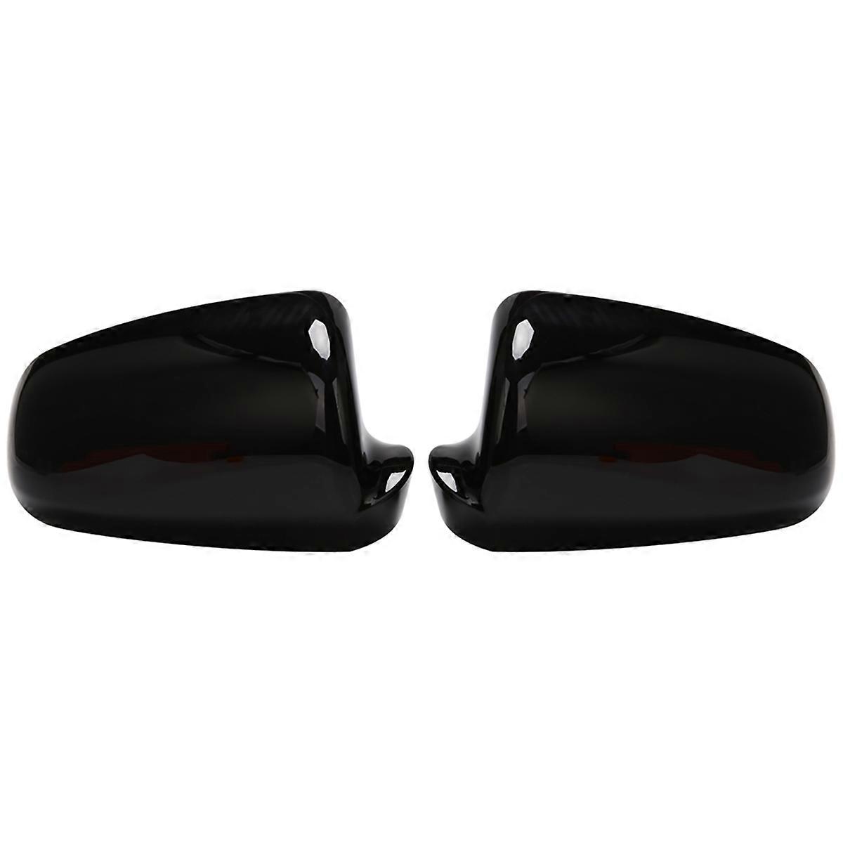 Glossy Black Rear View Side Car Mirror Cover for A4 B6 B7 A6 C6 2003 - 2007 S4 Car RearView Mirror