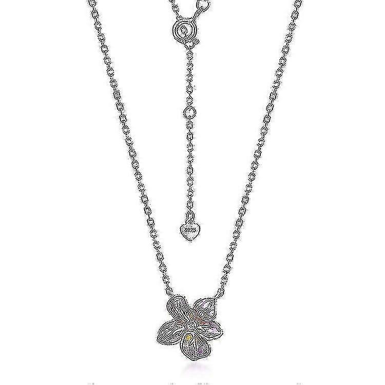Collier Violet, Collier de Fleurs Chaîne Clavicule