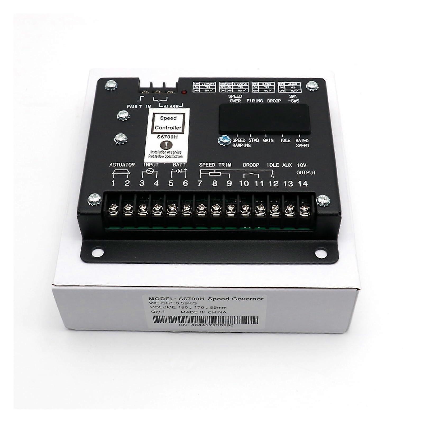Engine Governor Generator Speed Control Unit S6700H - High-Performance Speed Controller for S6700H Engine Generators
