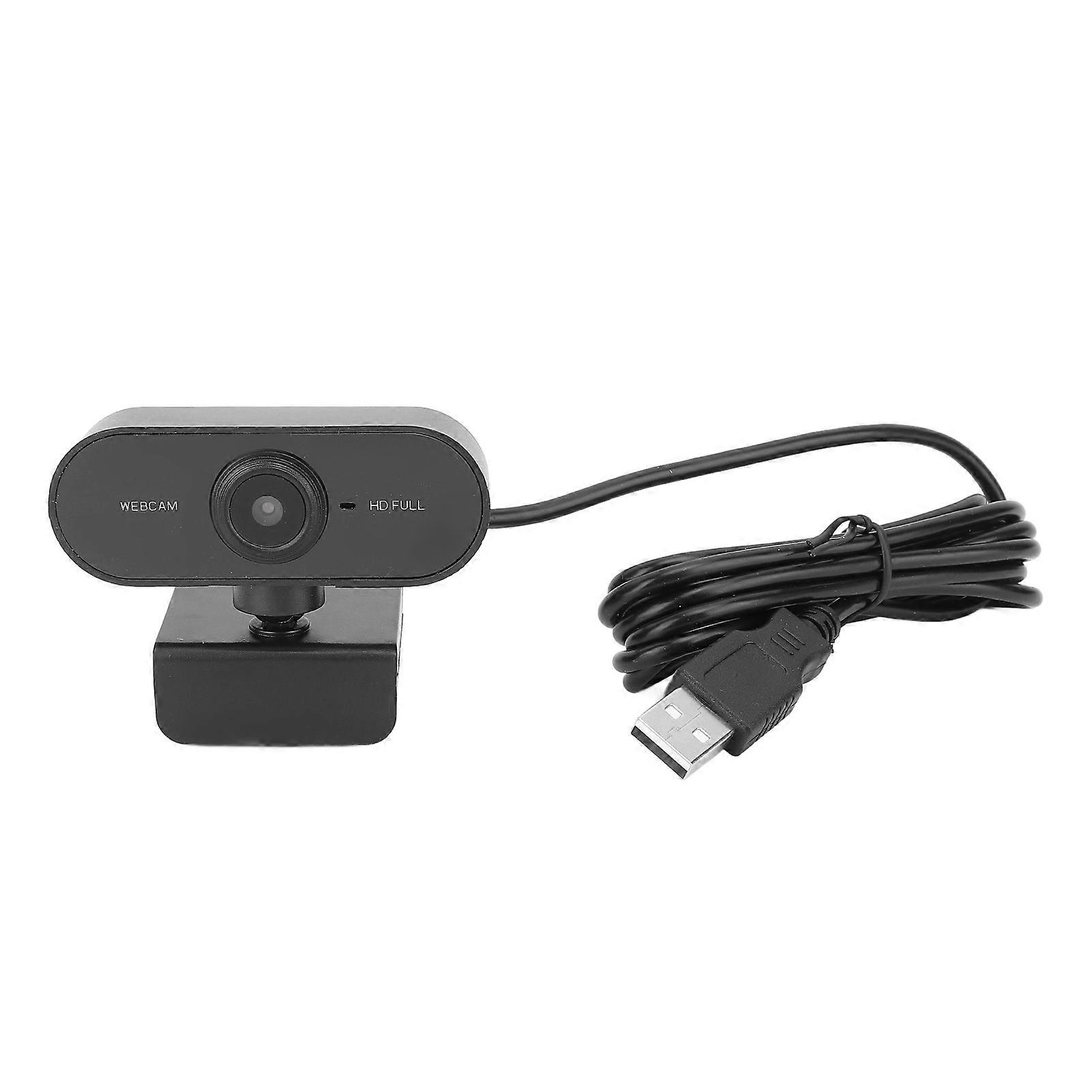 HD Computer Camera 1080P Plug and Play Adjustable PC Webcam Network Camera for Windows XP Vista 7 8 10 
