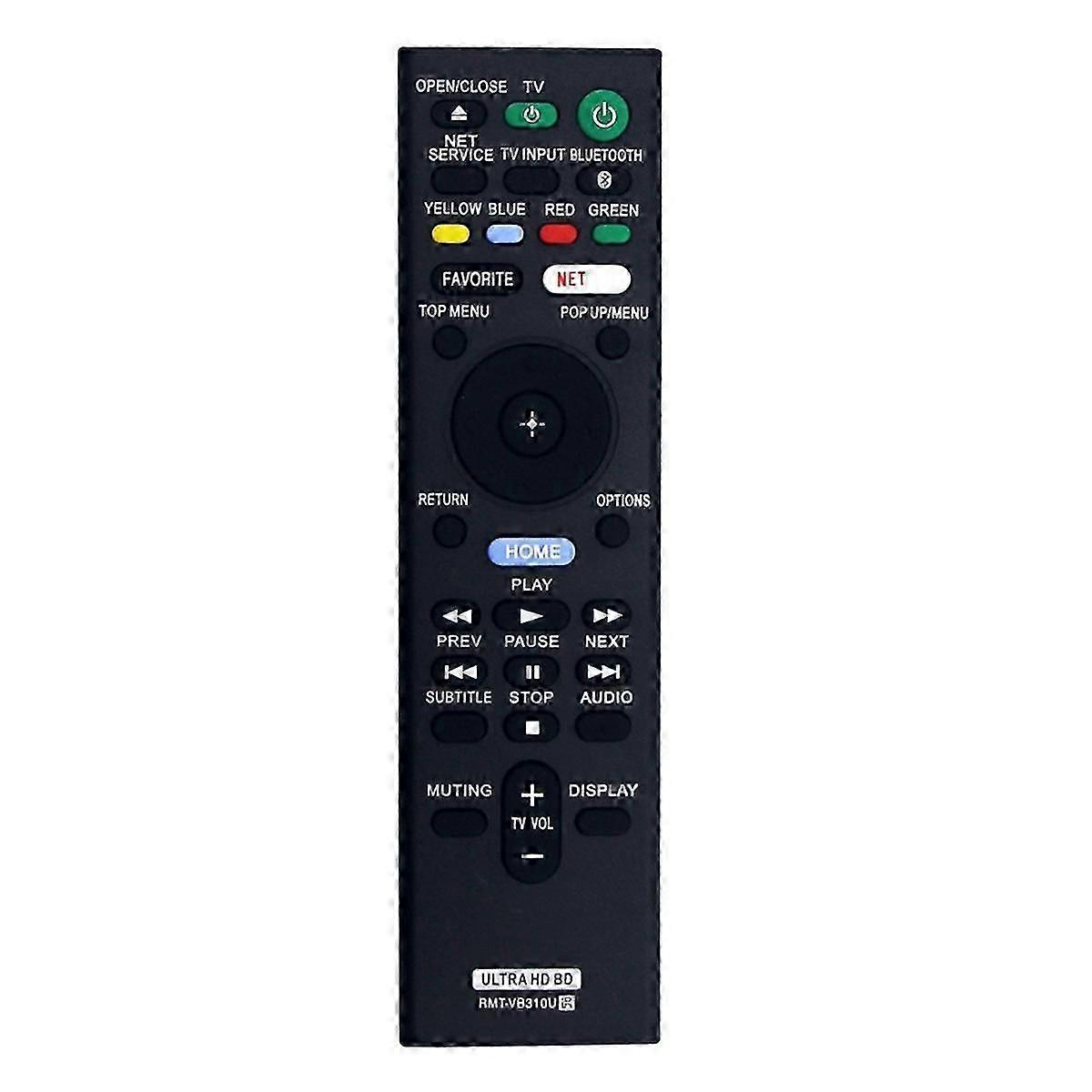 Replace -VB310U Remote Control -VB310U ULTRA HD Blu-Ray BD DVD Disc Player