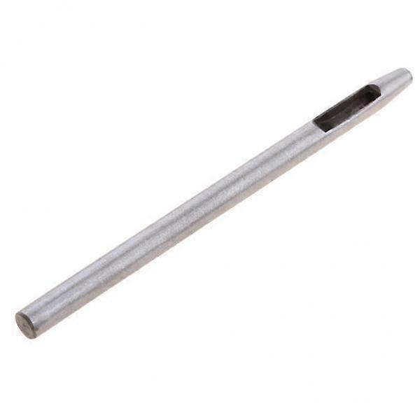 2-4 kpl teräksinen pyöreä ontto rei'itys käsityökalut rei'itysnahkatiiviste 3,0 mm