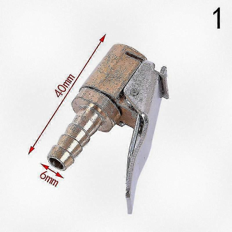 Brass Tire Inflator Valve Connector Air Chuck Clip Lock On Car Adapter for Vehicles