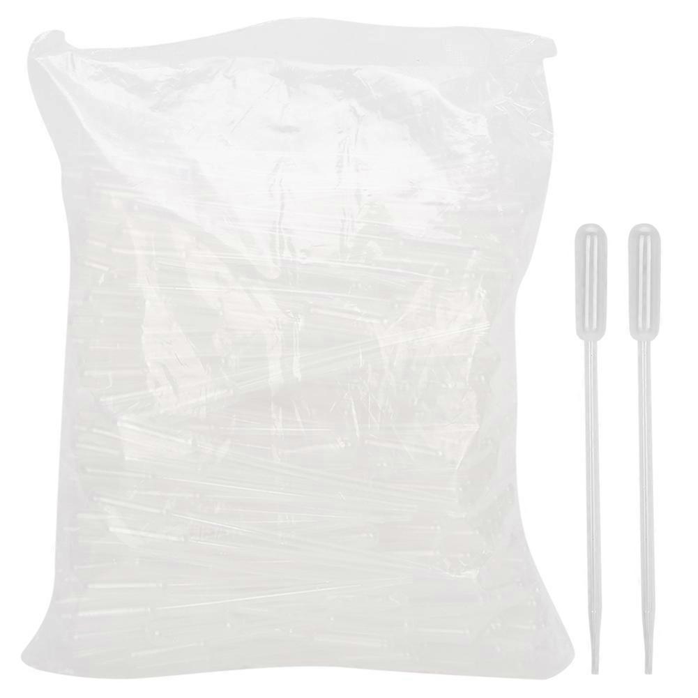 500pcs Disposable Plastic Transfer Pipettes Graduated Eye Dropper Makeup Packaging Tool