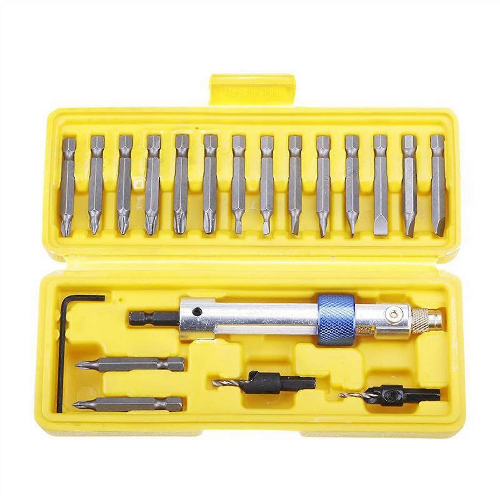 Swap Drill Bit Rotary Tool Kit Screwdriver Flip Drive Half Time Drill Driver Swivel Head QuickChange Driving Repair Tools Drill