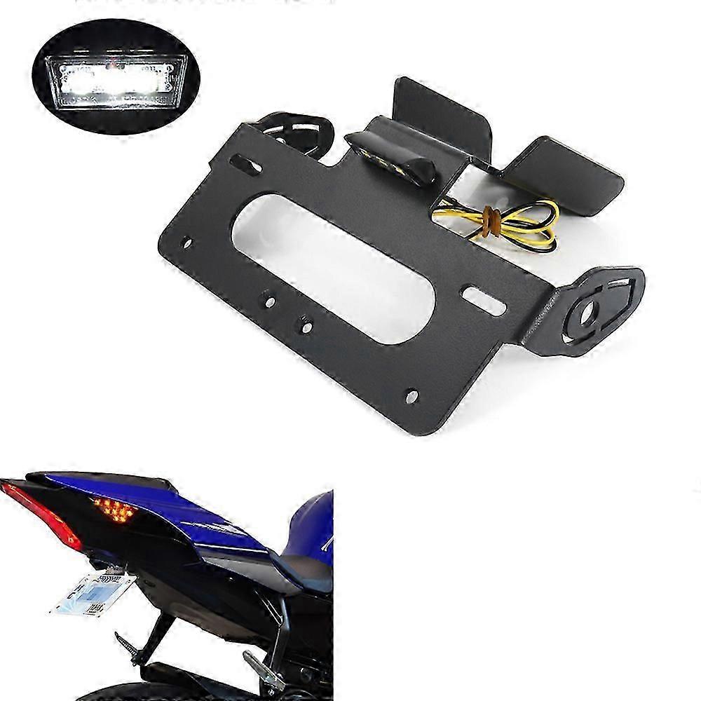 Rear Tail Tidy Fender Eliminator Kits Fit For Yamaha Yzf R1 R1m 2016 2017 2018 2019-2022 License Plate Holder Yzf-r1 2015-2022