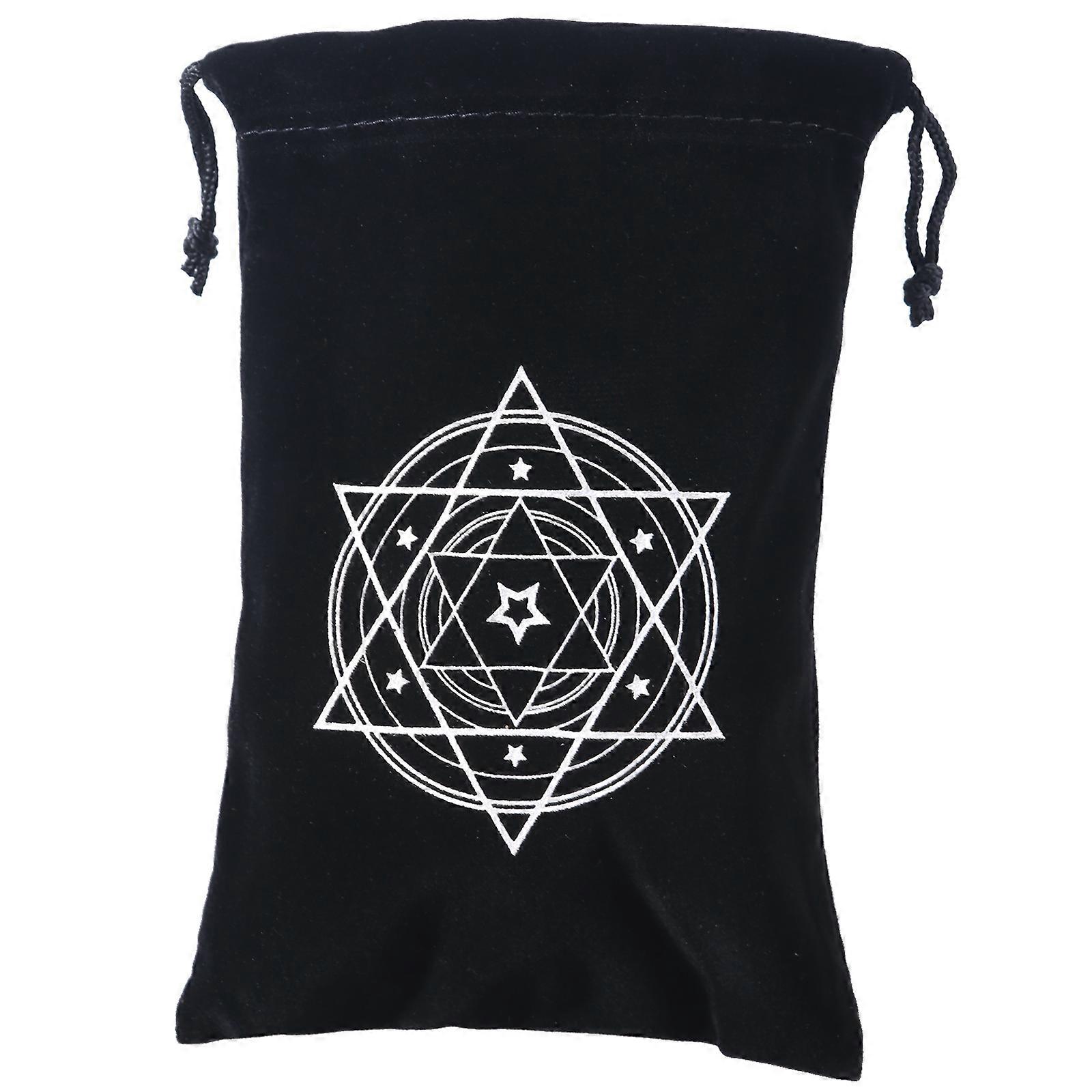 Stylishs Tarots Cards Storage Bag Witchs Divinations Case Tarots Card Holder Easy to Use for Organizing Small Item