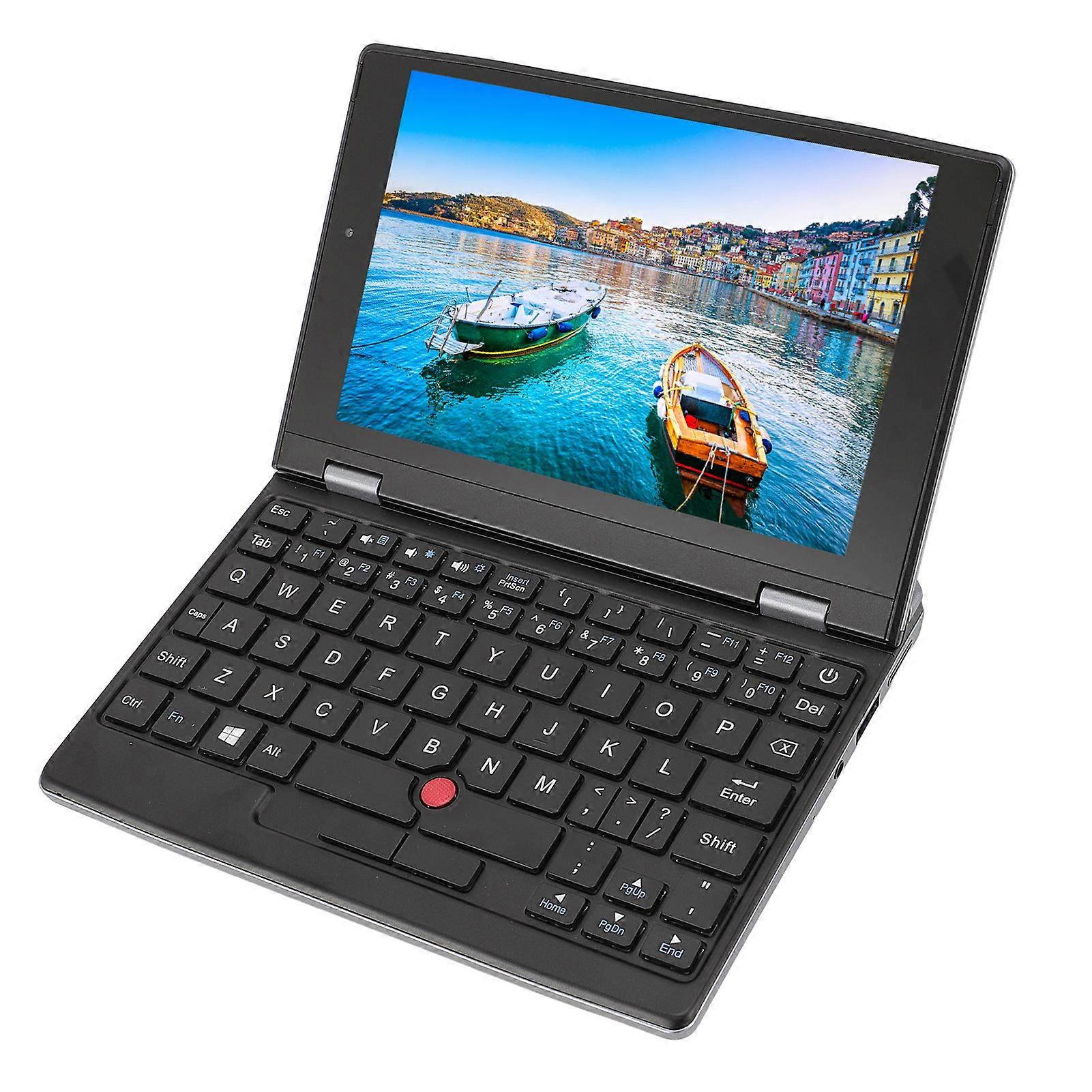 7 Inch Pocket Touchscreen Laptop Notebook PC Computer 12GB DDR4L 1TB SSD 2MP Front Camera 5000mAh Battery USB3.0 2.4G 5G Dual Band US Plug