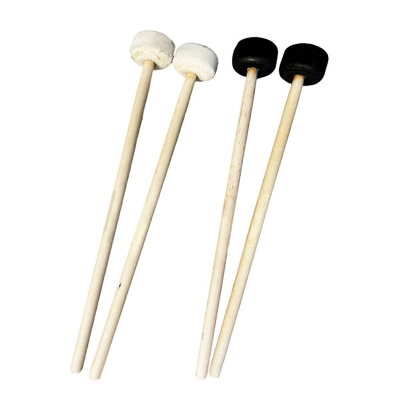 4Pcs Drumsticks Percussion Accs Multipurpose Wear Resistant for Hand
