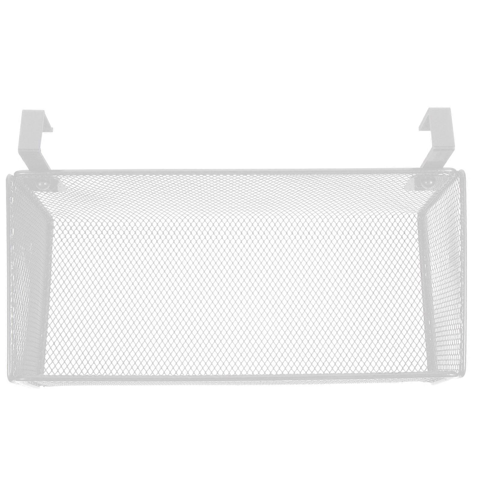 Wall Mountable Basket, Metal Design for Efficient Bedroom and Dorm Organization
