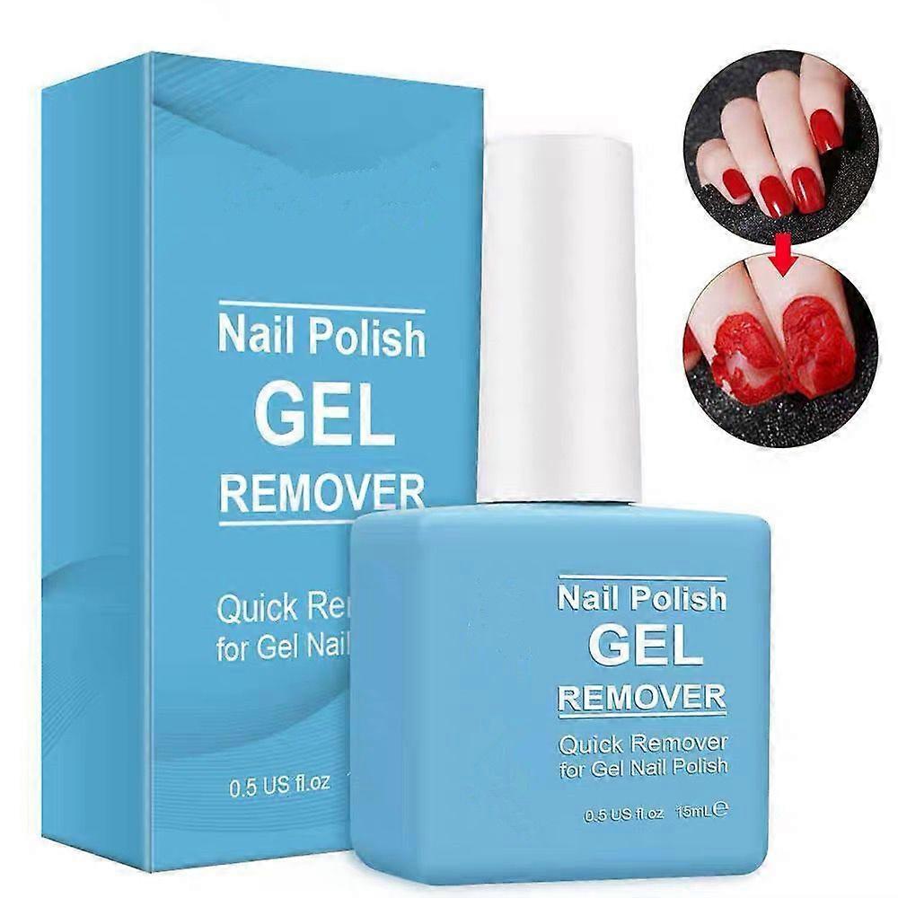 Gel Nail Polish Remover, Gel Polish Remover for Nails, No Need for Foil, Quick & Easy Polish Remover In 2-3 Minutes, No Need Soaking Or Wrapping