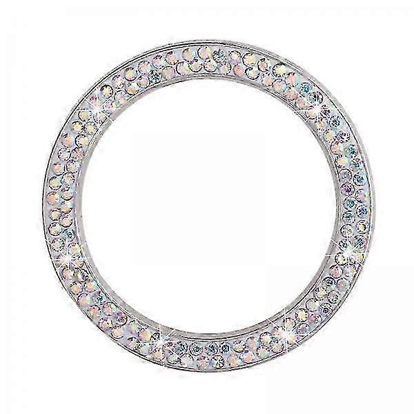 4-6pack Auto Rhinestone Engine Ignition Start/Stop Button Ring Key Knob hwy