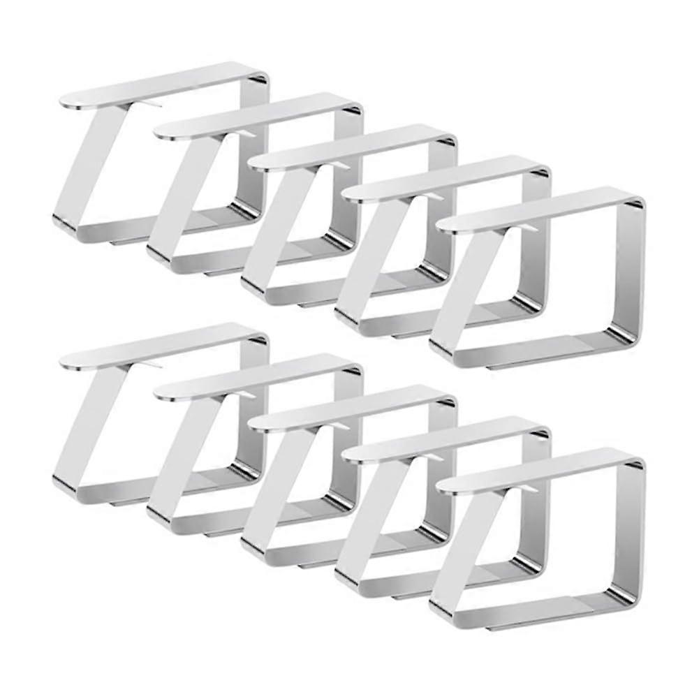 10 Pack Table Cloth Clips for Folding Tables, Picnic Tablecloth Clips for Outdoor Tables, Table Skirt Clips for Camping Ref: 7082