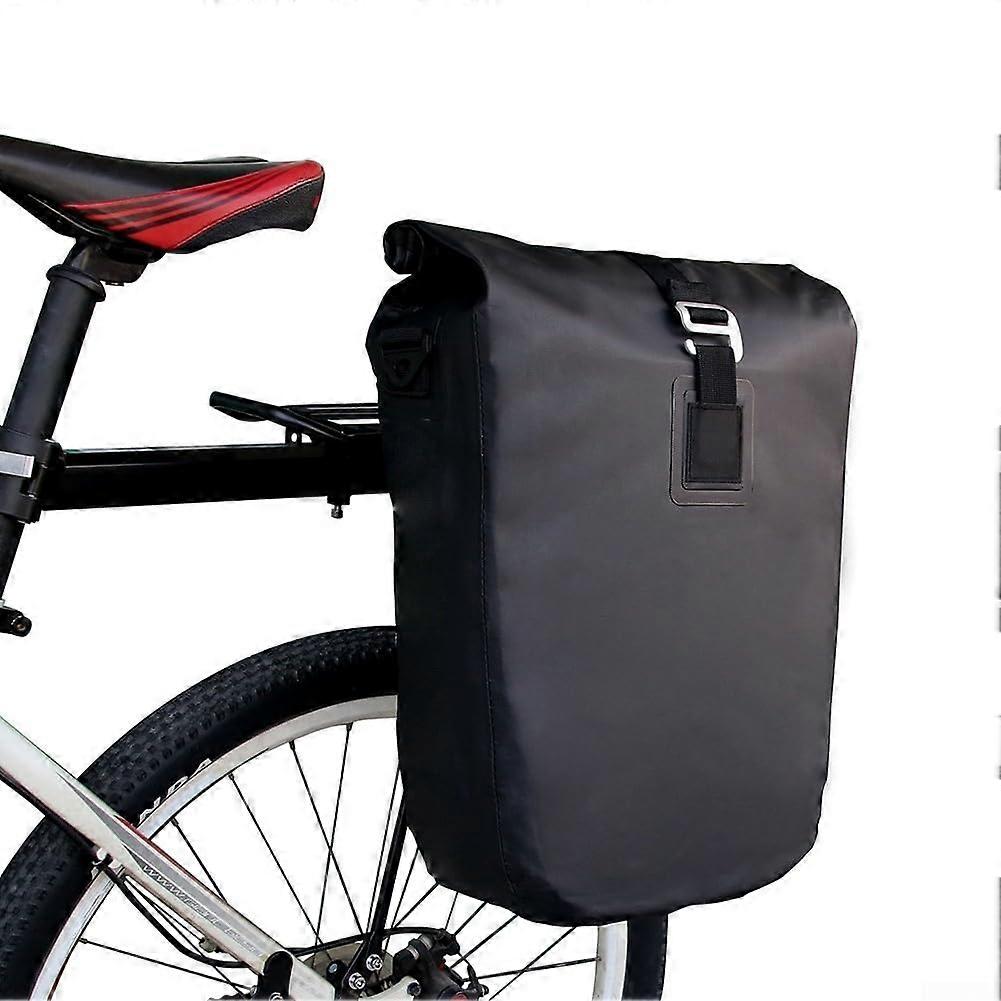 Bike Bag  20L PVC Polyester Bicycle Saddle Bag Rear Rack Bag