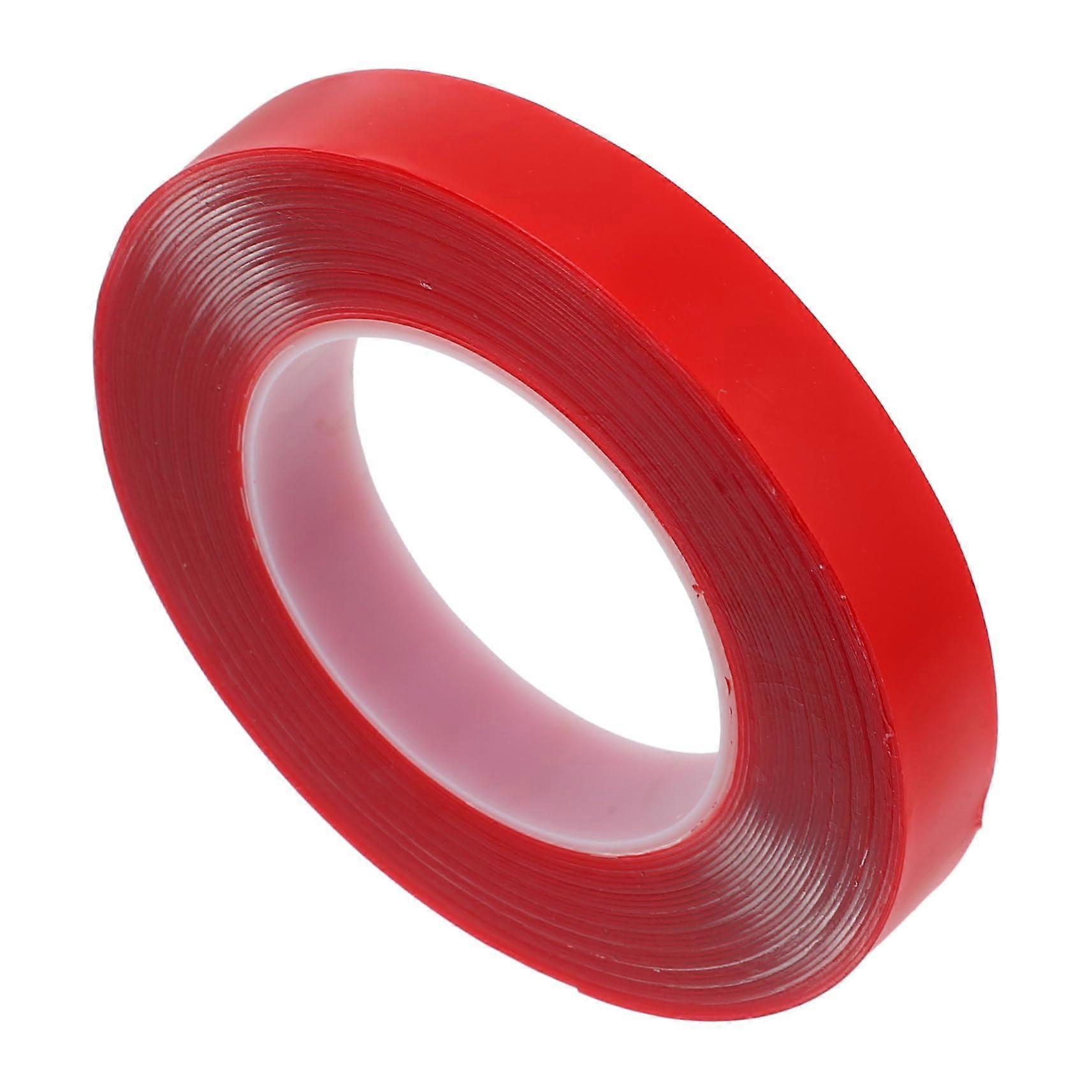 Double-Sided High-Strength Transparent Tape Roll for Crafting and Office Use, Heat Resistant and Residue-Free, 1 inch x 50 yards