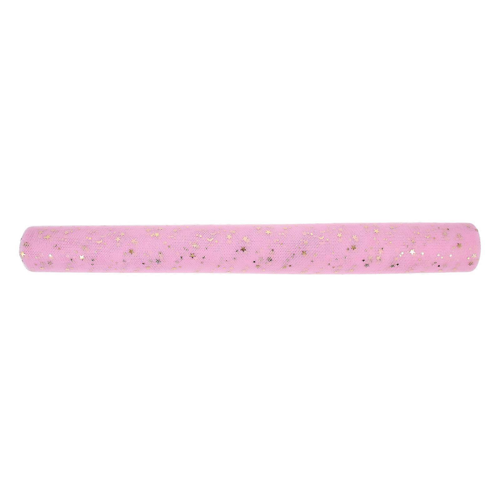 Flower Arrangements Supplies Rolled Gauze Bouquet Wrapping Gauze Flower Packaging Materials Pink 450cm x 49cm x 0.01cm Wrapping 1Pcs