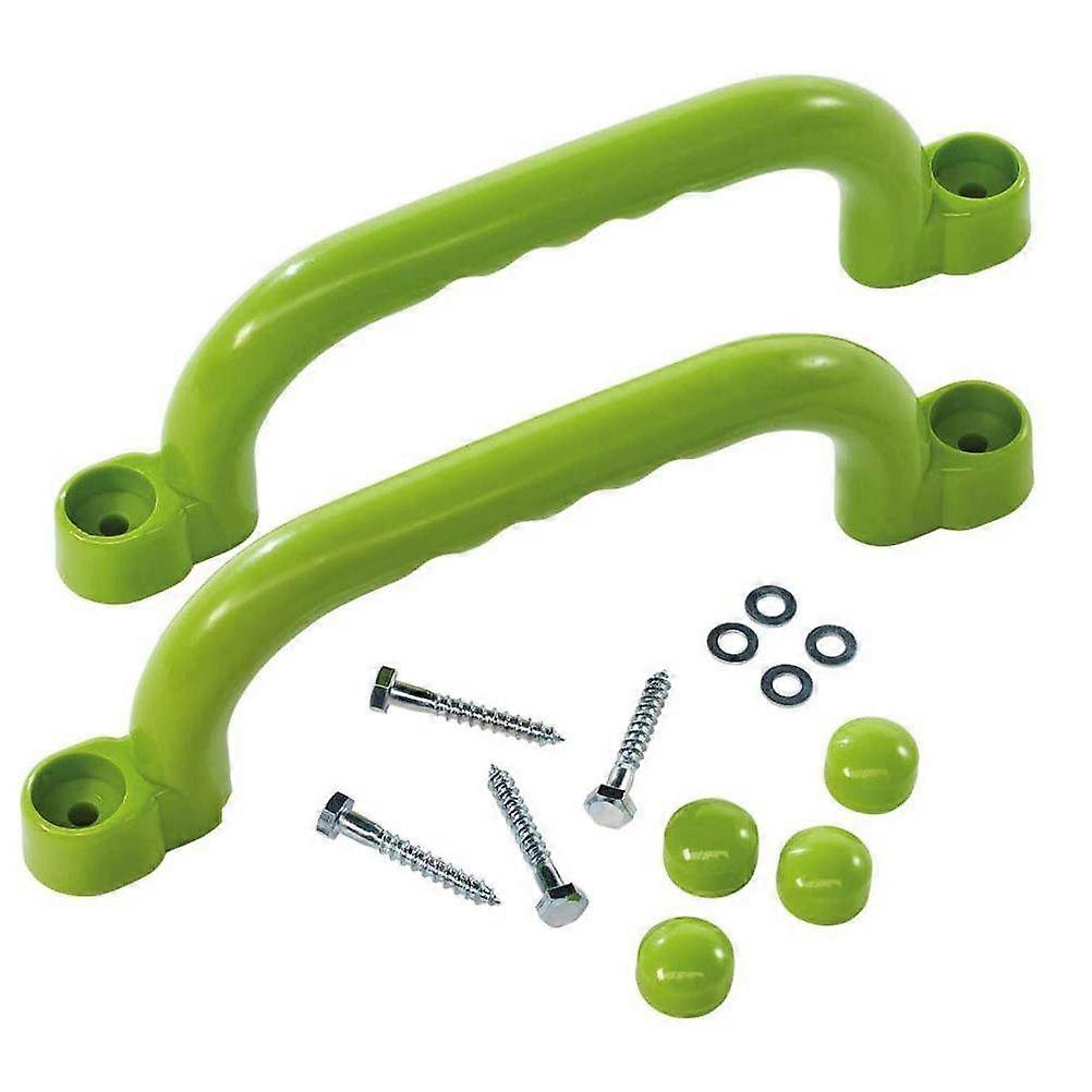 1 Pair Playground Handles Solid Safety Handles Kids Climbing Handle Random Color